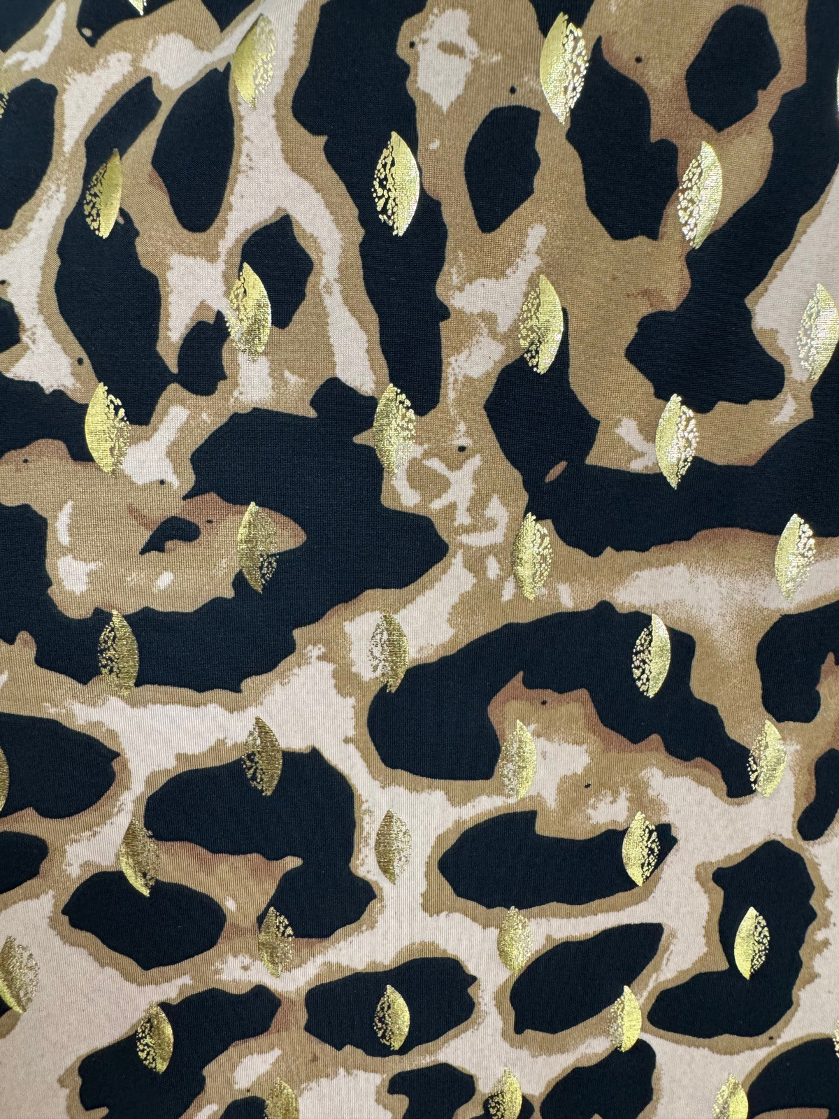 2238-57 GOLDEN LEOPARD PANTS