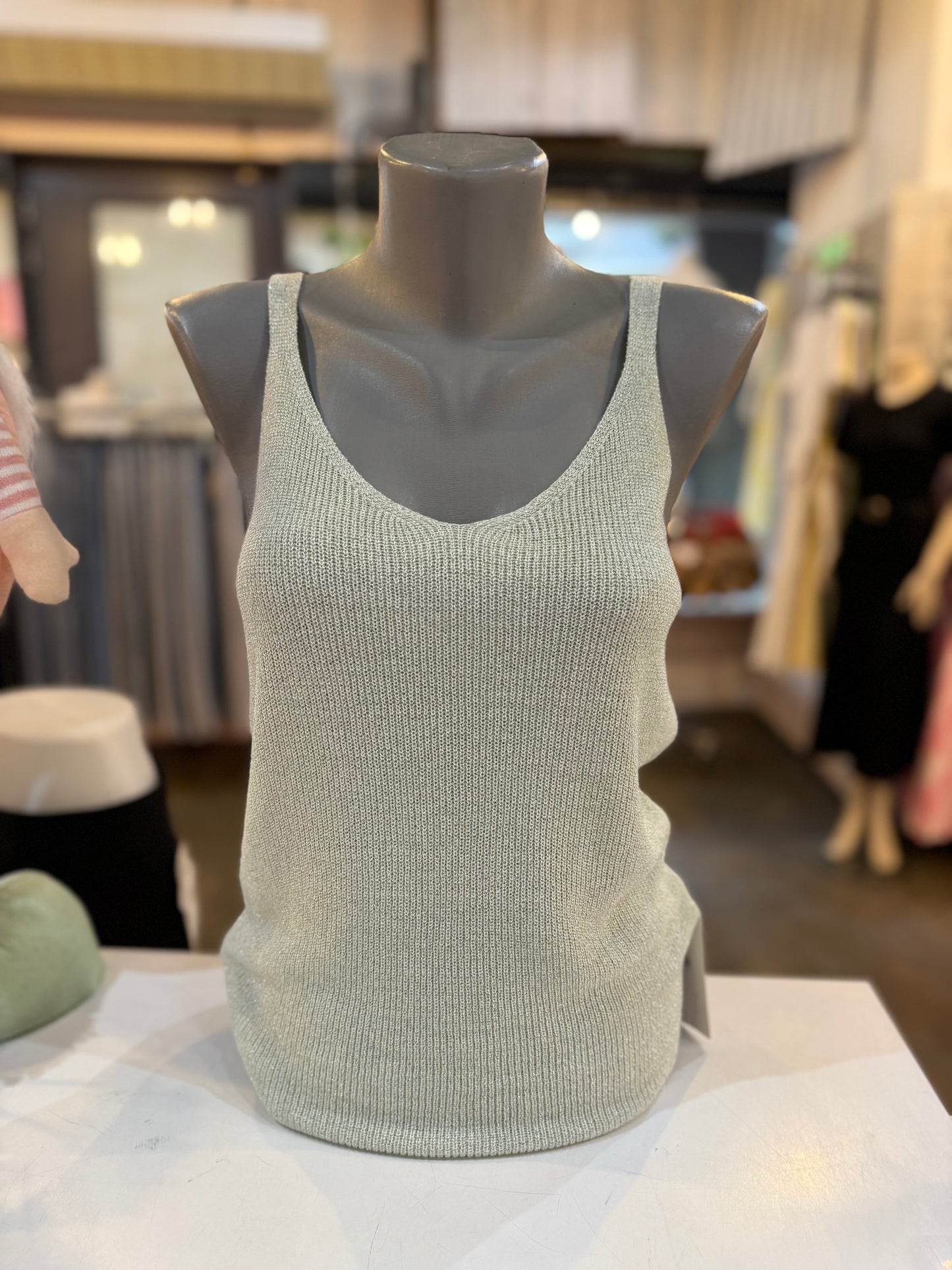 TOP LUREX (GROEN)