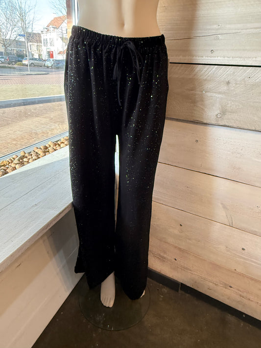 BROEK GLITTER (ZWART) 0018 SALE