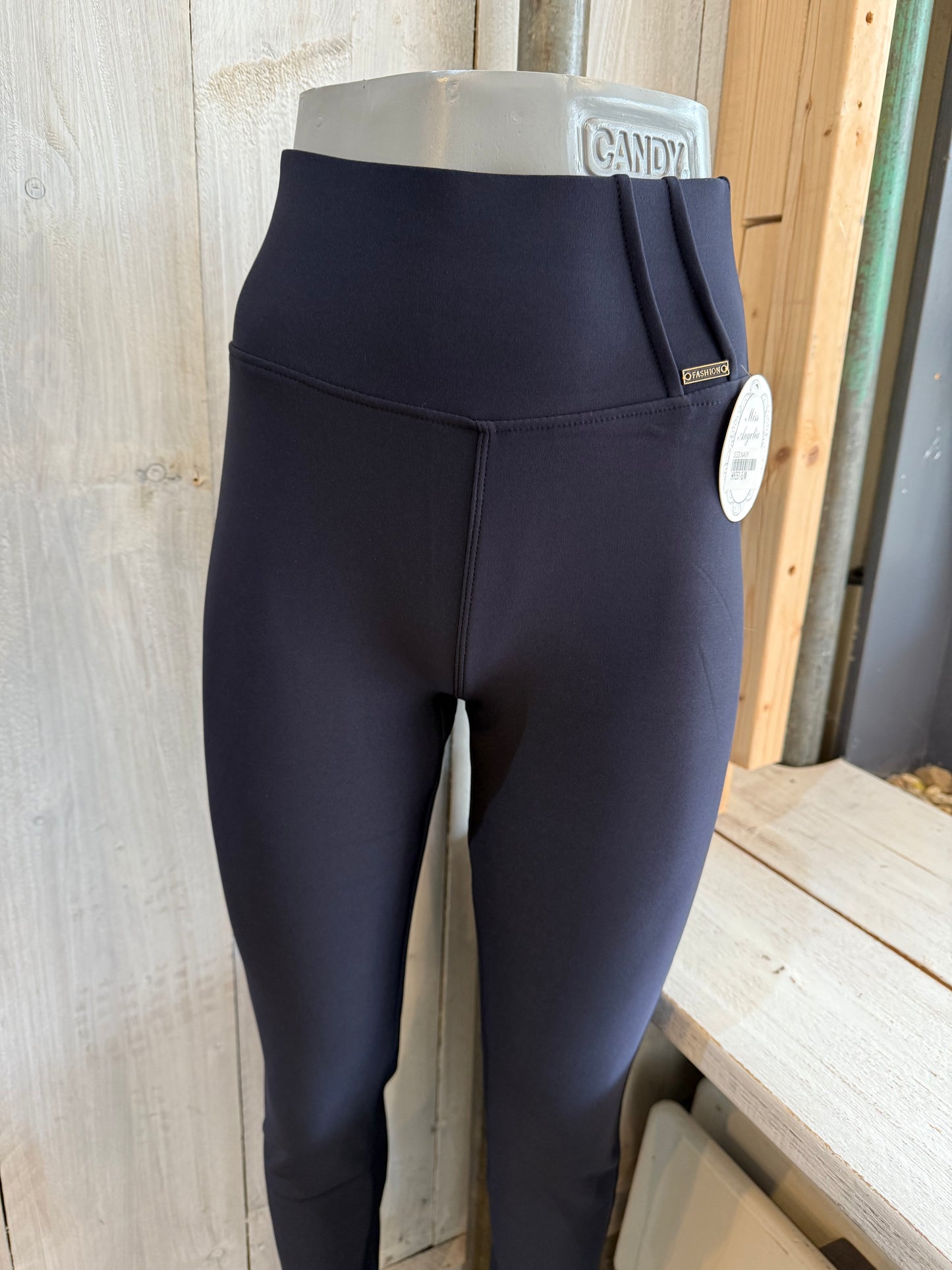 Travel broek navy