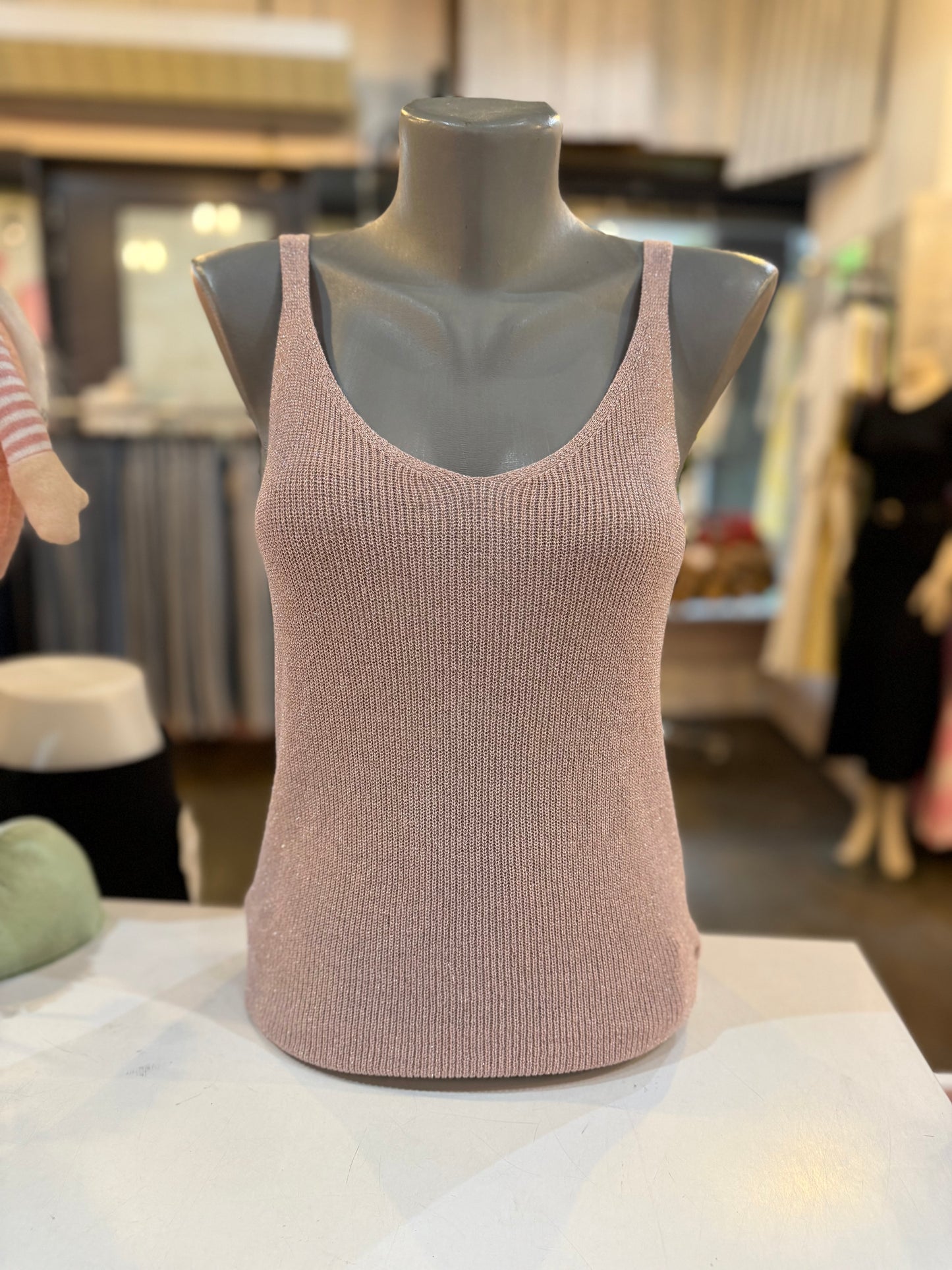 TOP LUREX (ROZE)