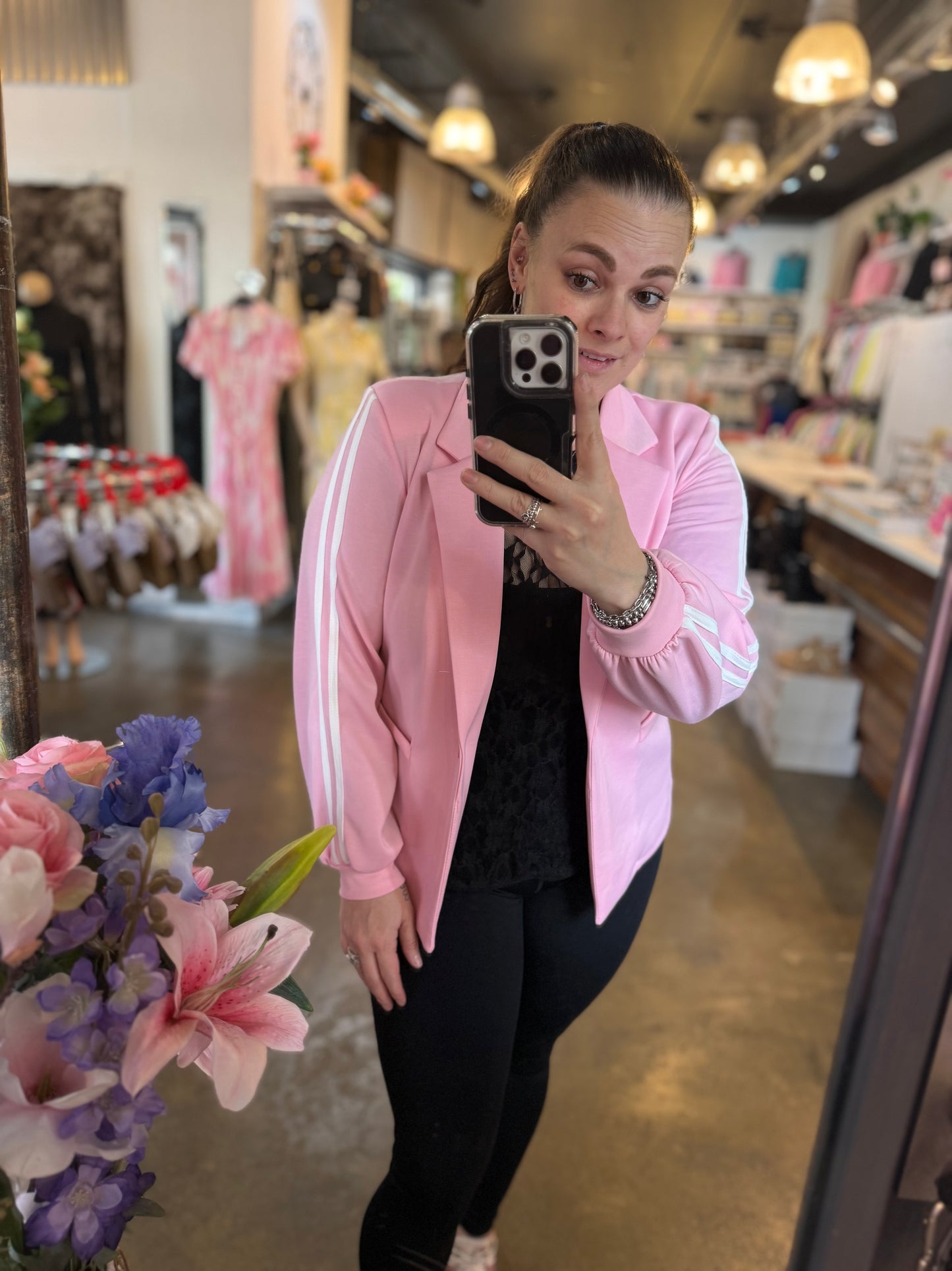BLAZER SPORTIEF (ROZE)