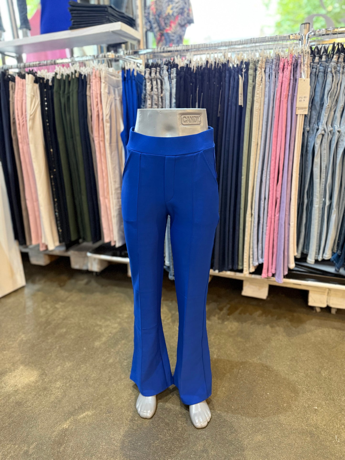 Travelbroek (kobalt) 0167