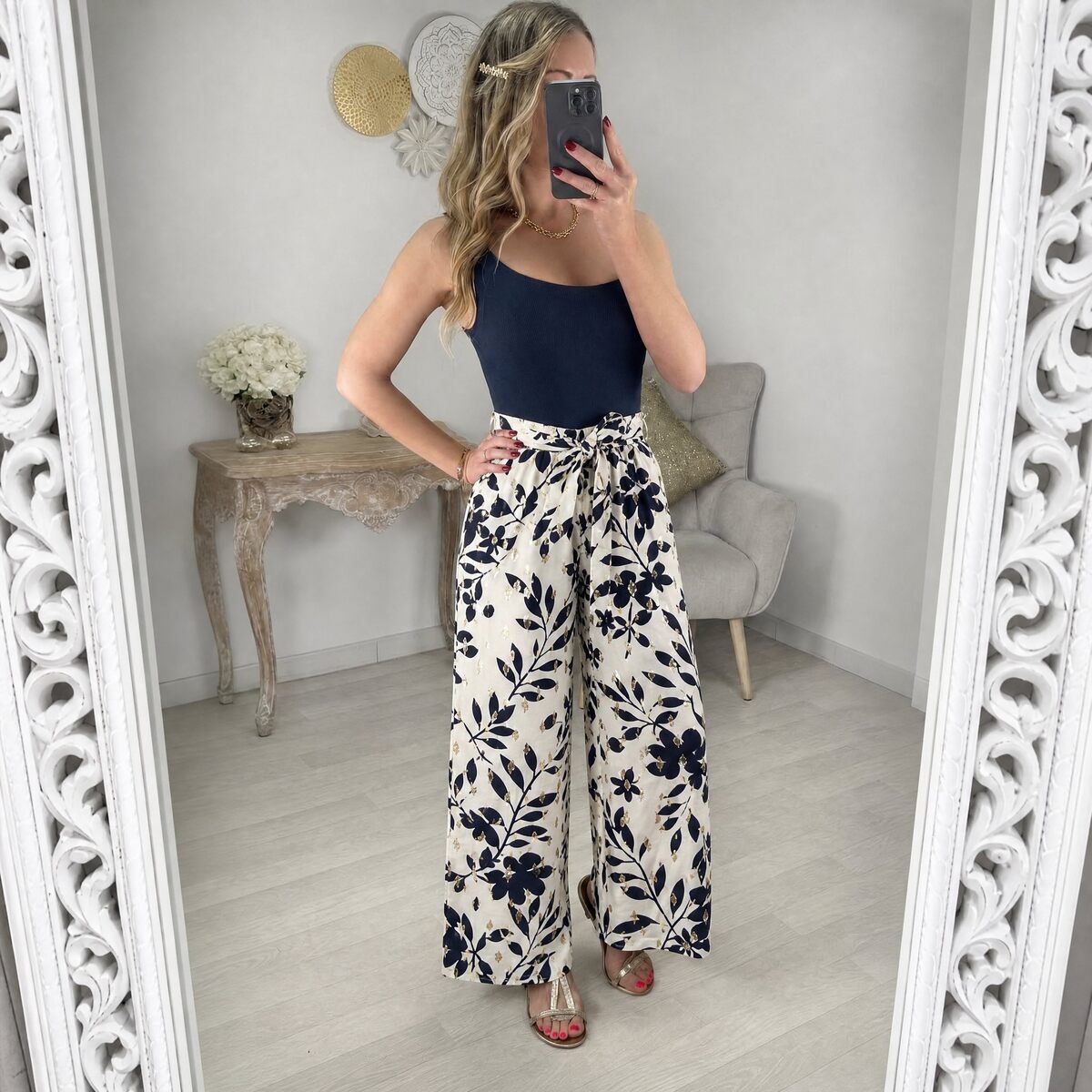 A196-5 TROUSER (WHITE)