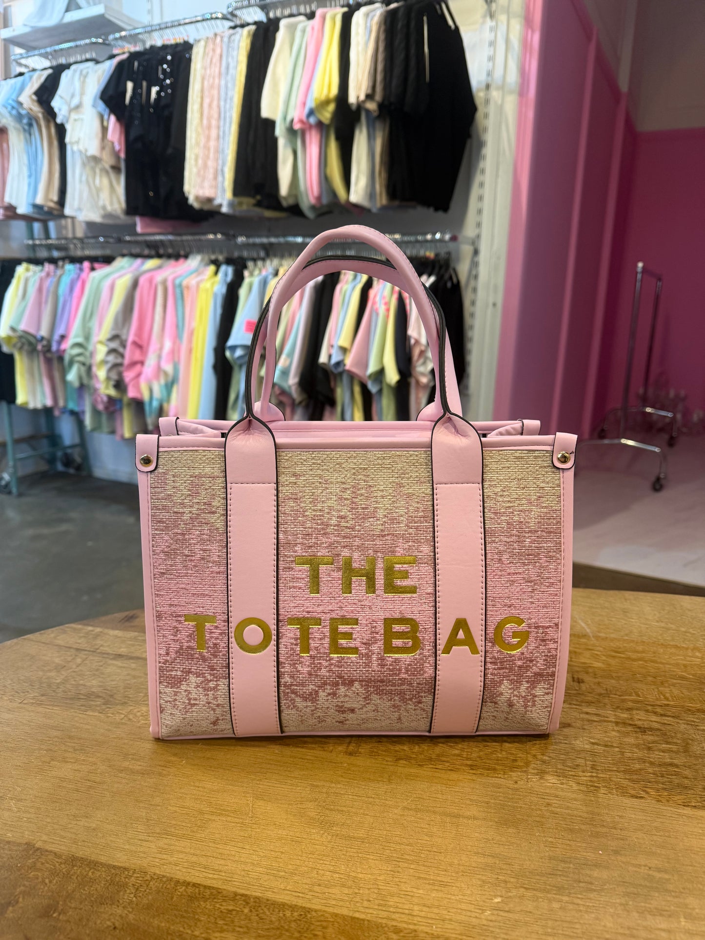 TOTE BAG LARGE (ROZE)
