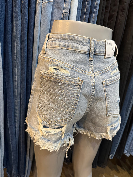 VIRAL POCKET JEANS SHORT