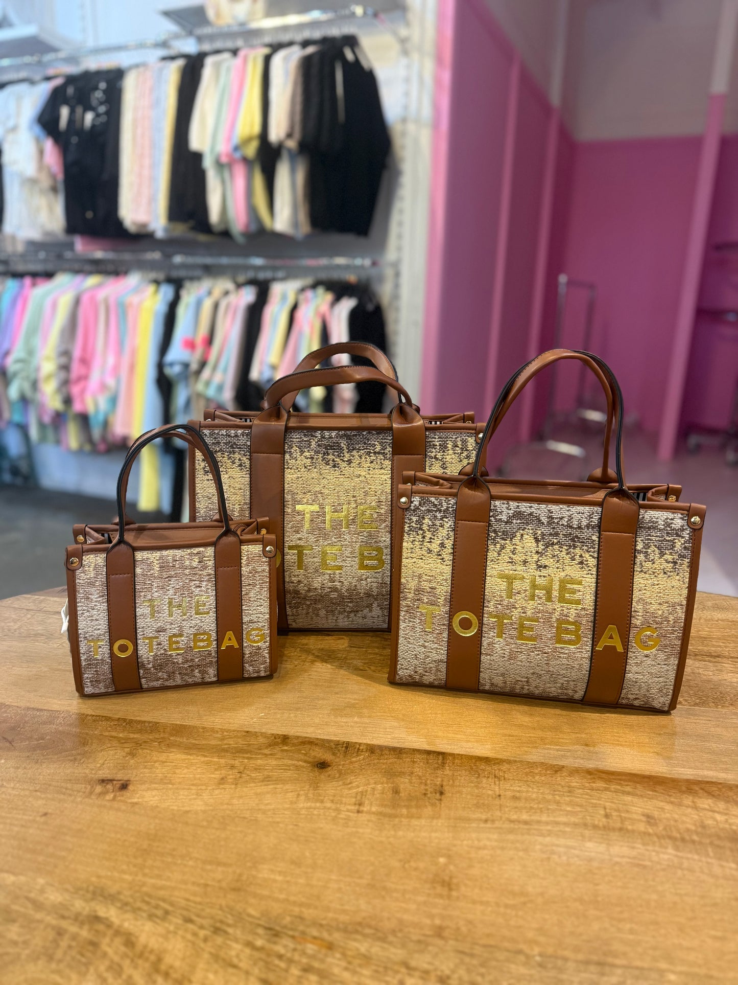TOTE BAG SMALL (BRUIN)