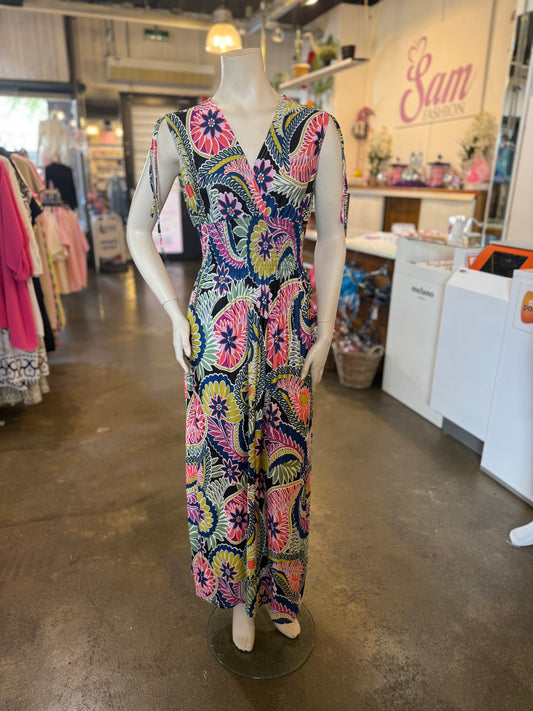ICONIC DRESS (ROZE/GROEN)