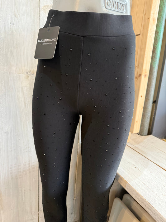 Travel broek glitter stippen