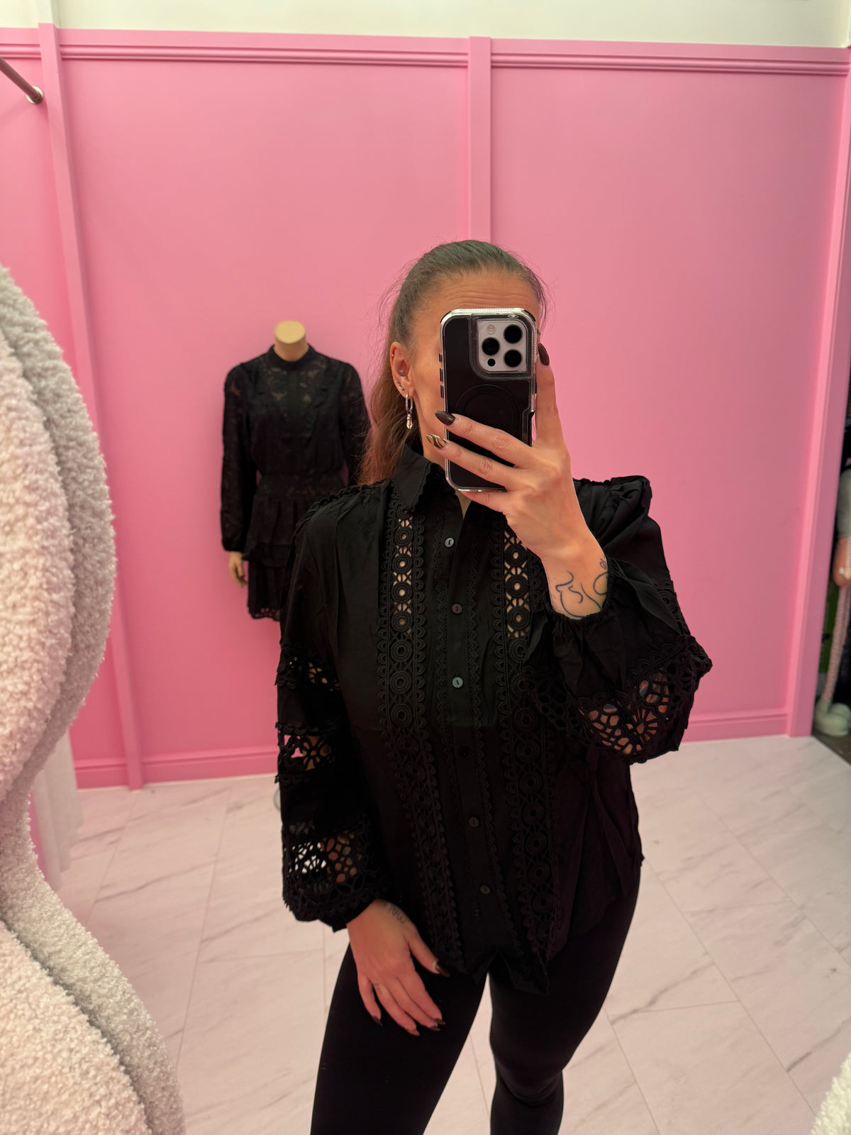 BLOUSE KANT (BLACK)