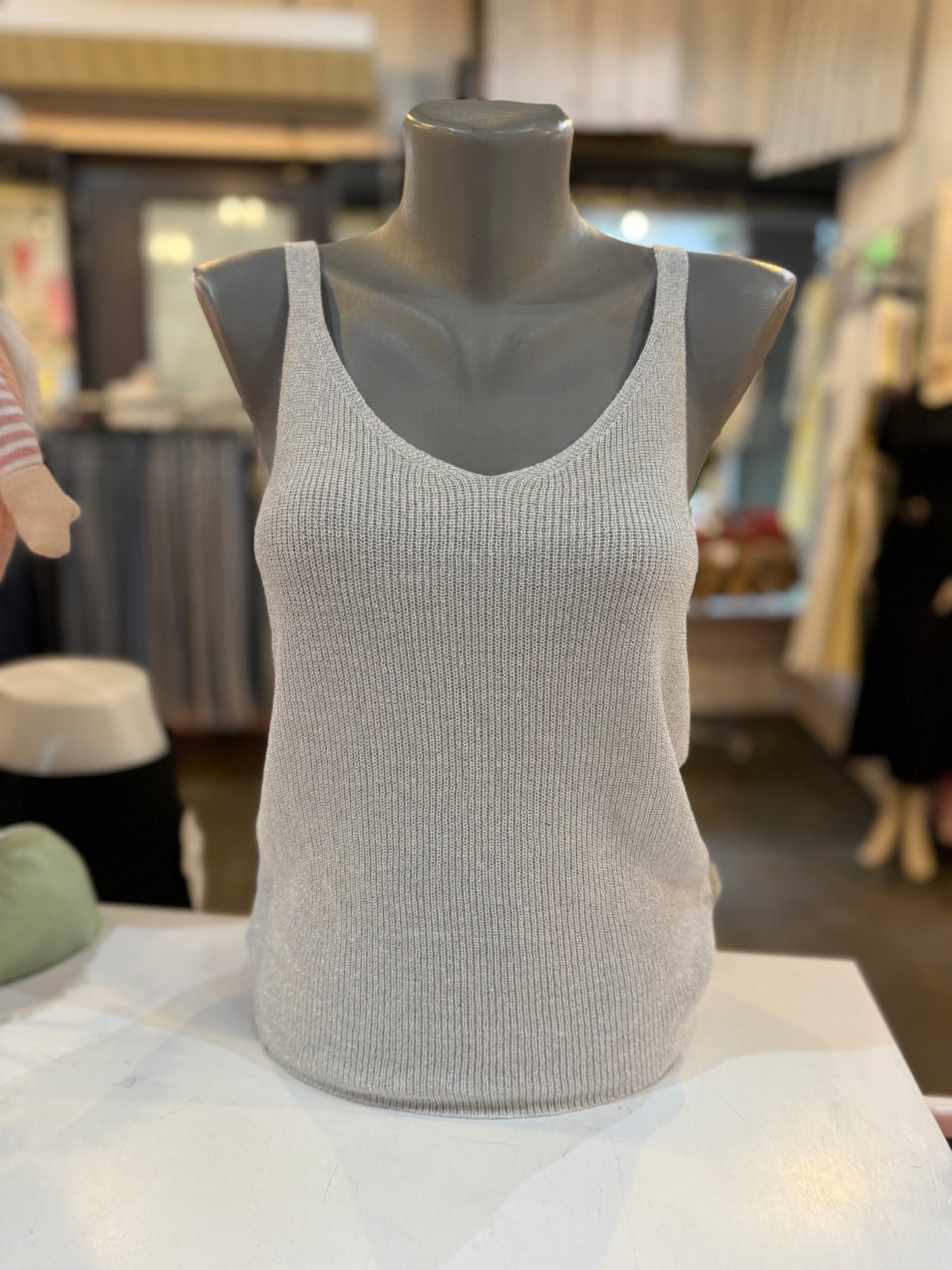 TOP LUREX (WIT)