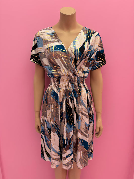 MAGIC JURK GOLD (BLAUW)