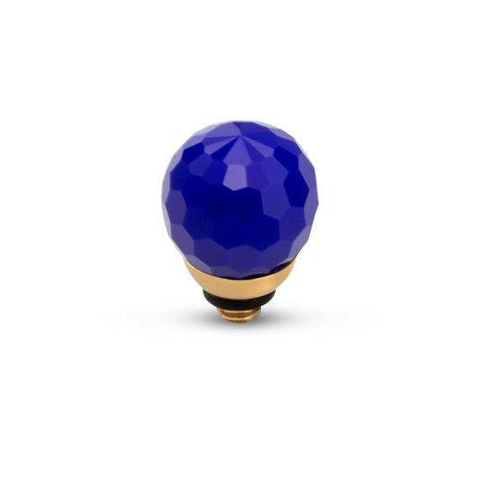 Melano Twisted CZ Facet Ball Steentje GOUD Dusk Mauve