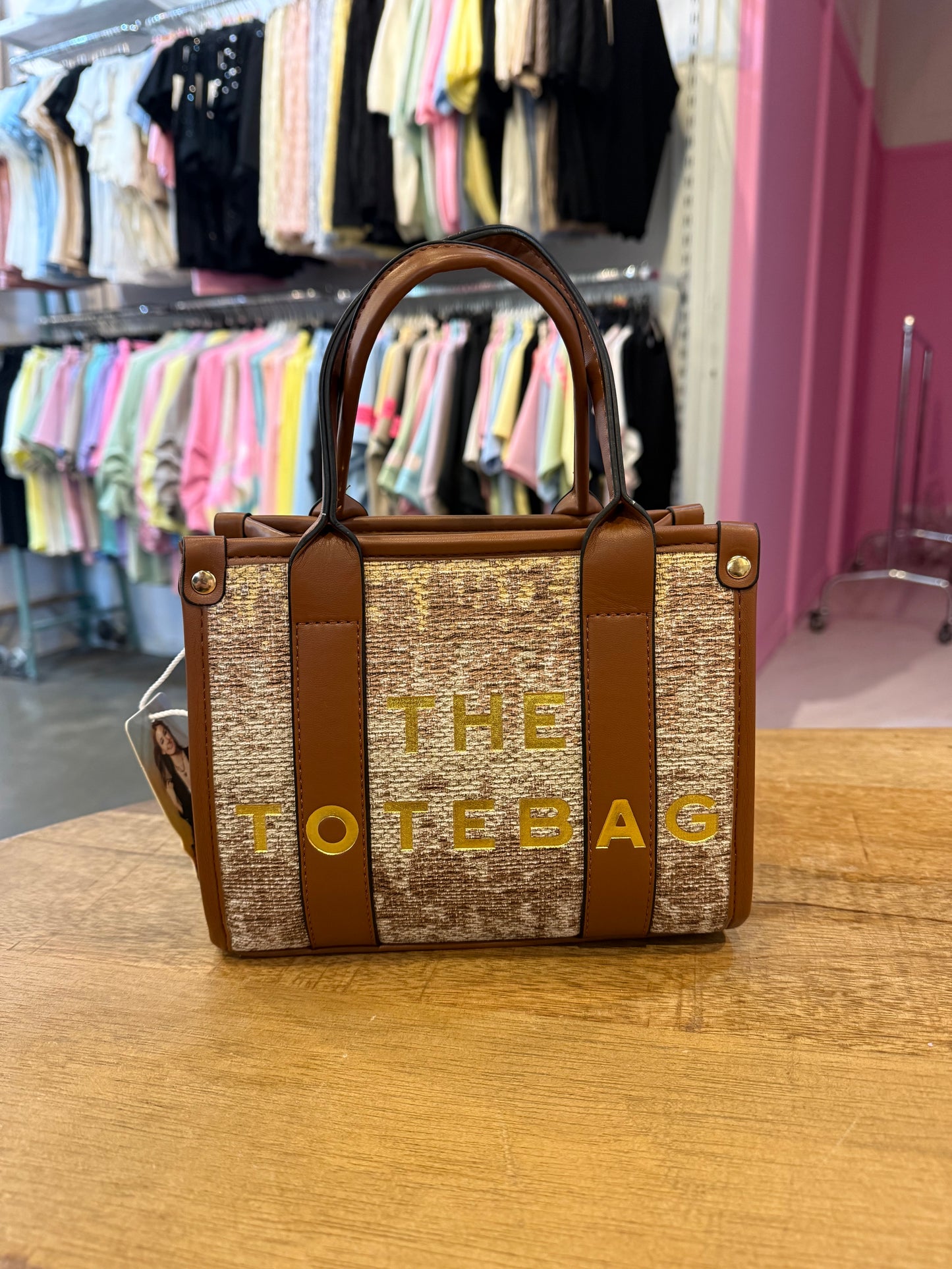 TOTE BAG SMALL (BRUIN)