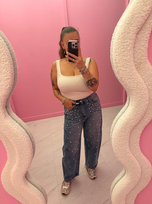 JEANS PEARLS