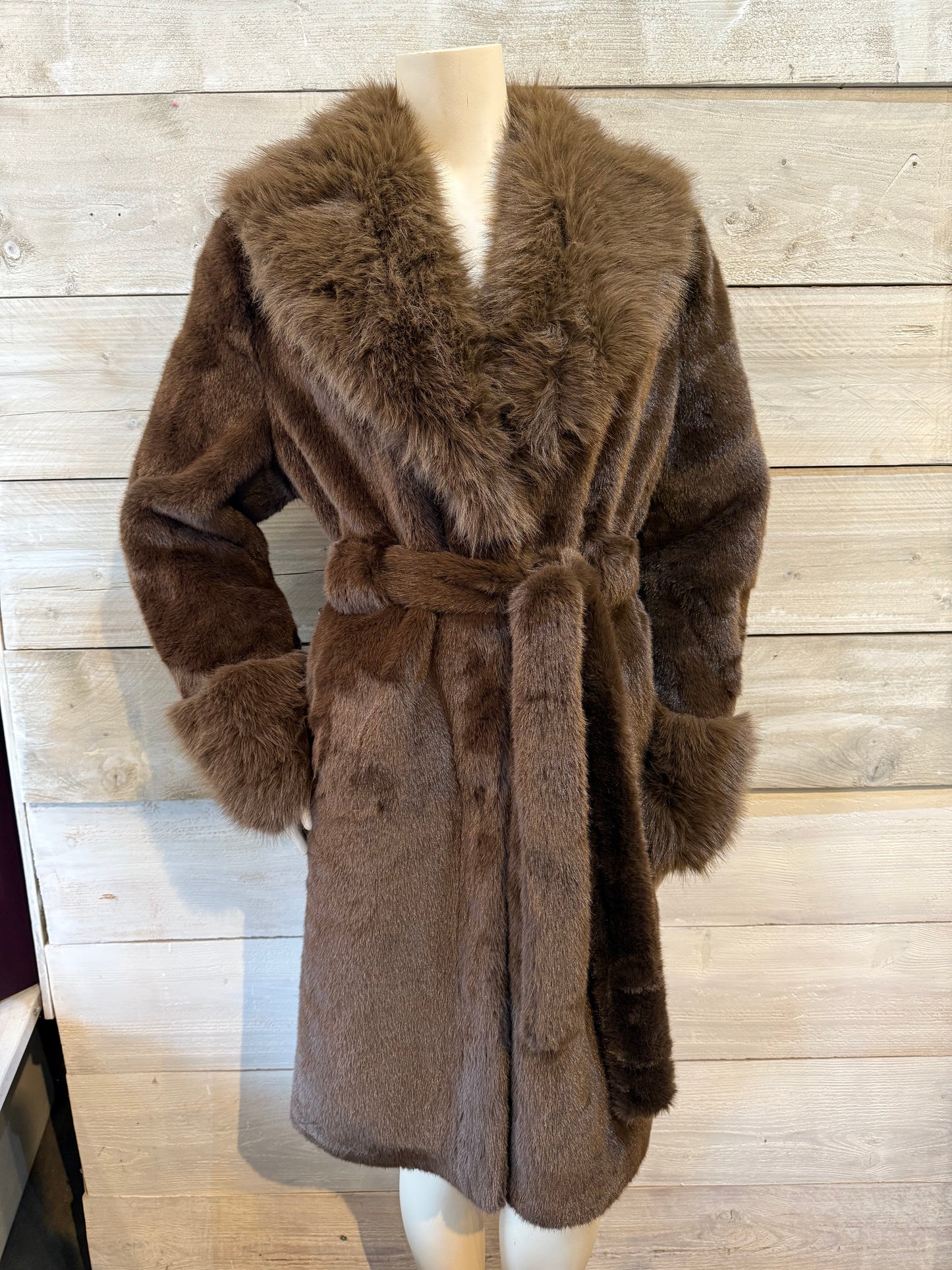 Bontjas bruin (M t/m 3XL)