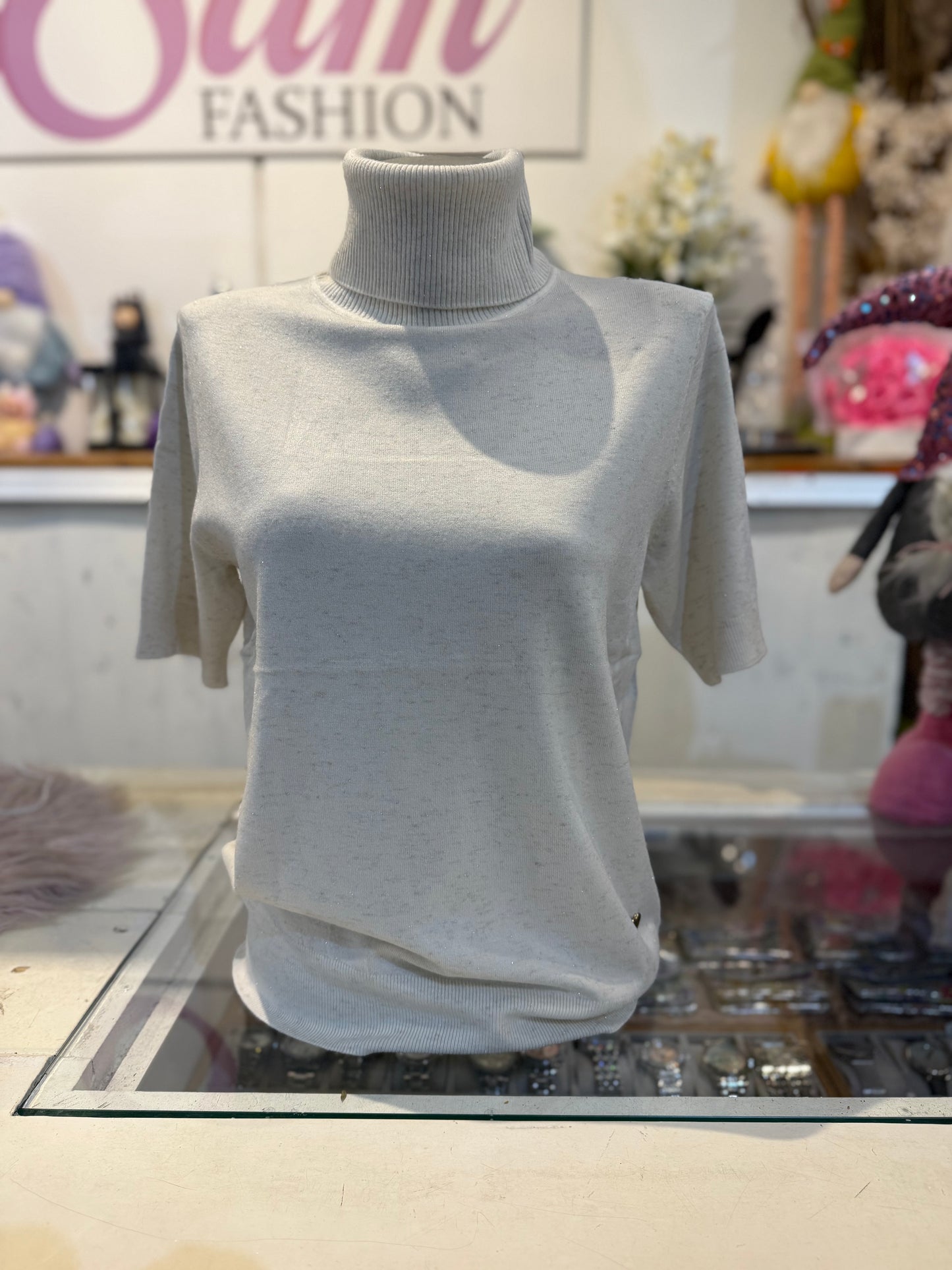 Coltrui lurex crème