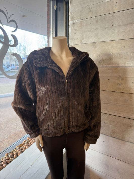 Vest super zacht 🥰 (bruin) 0013