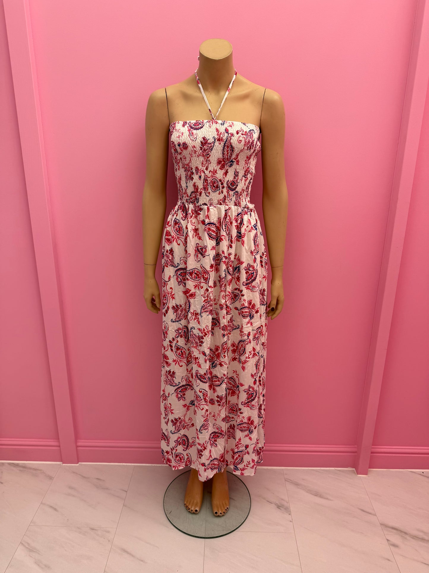 A188-4 STRAPLESS DRESS