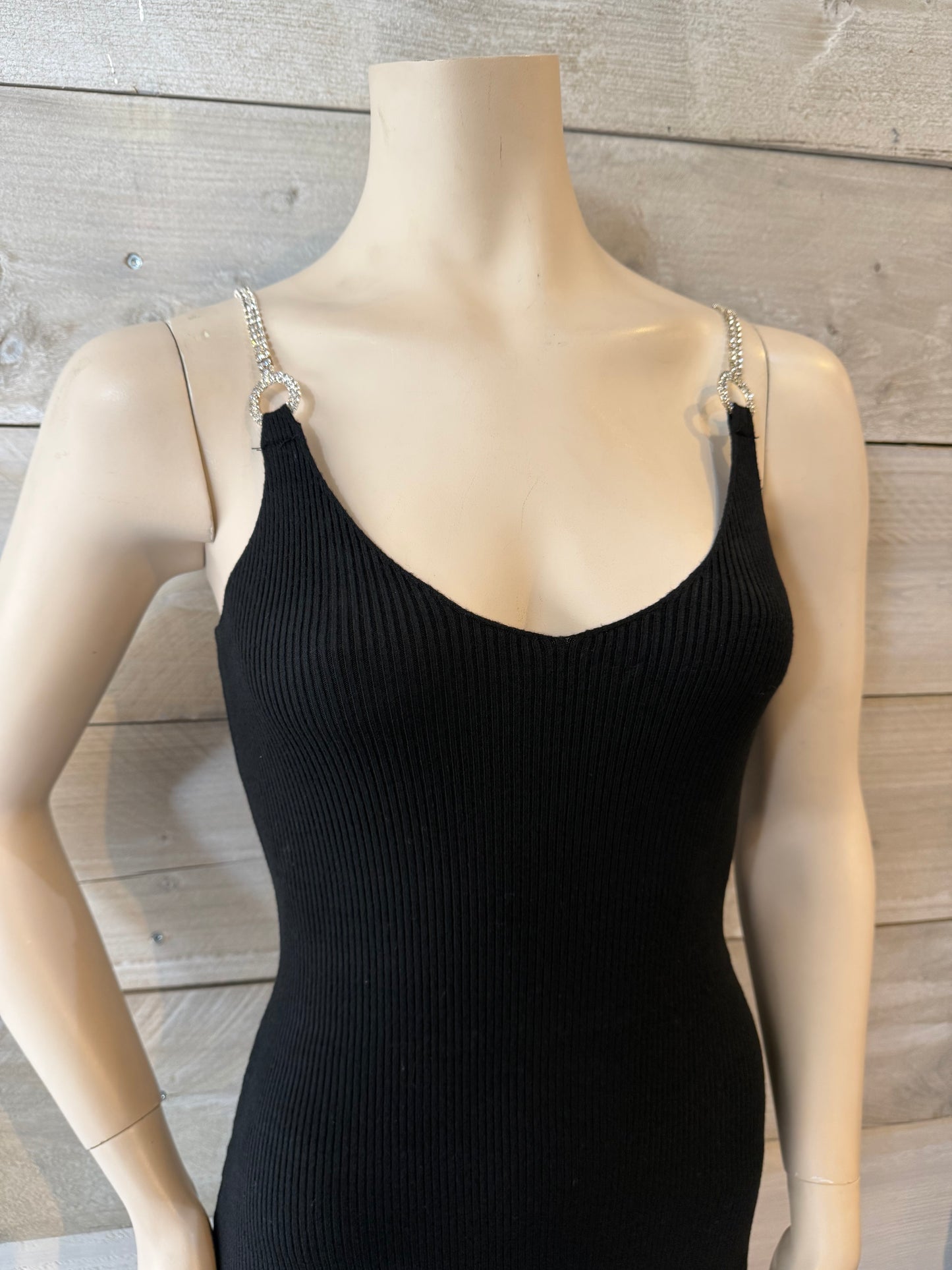 Jurk met bolero zwart