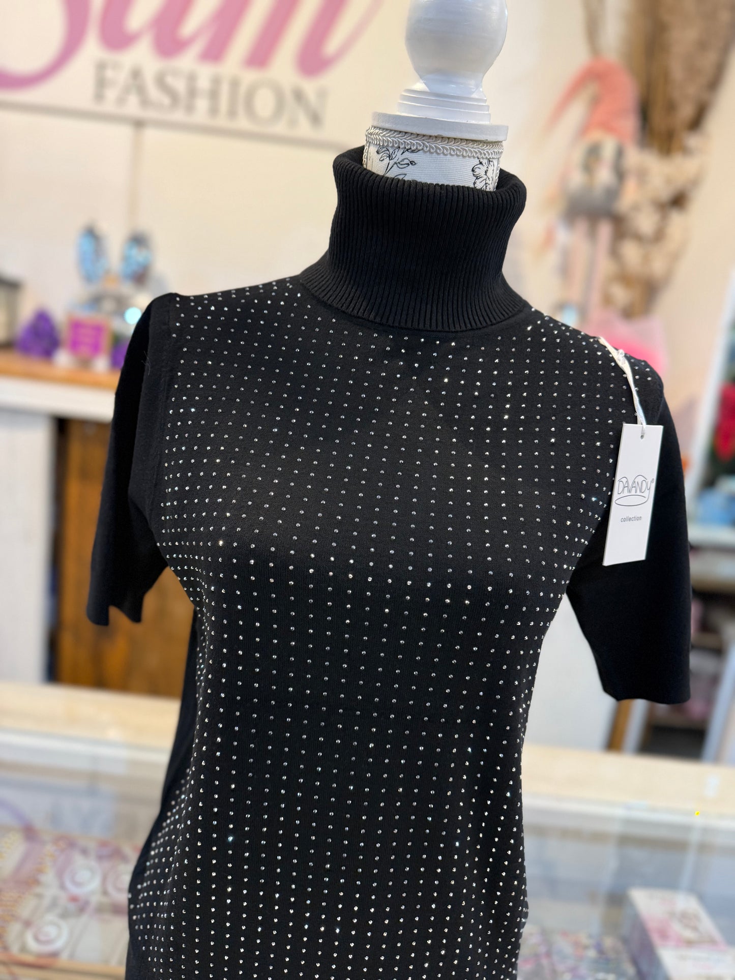 Coltrui blingbling (zwart) 0190