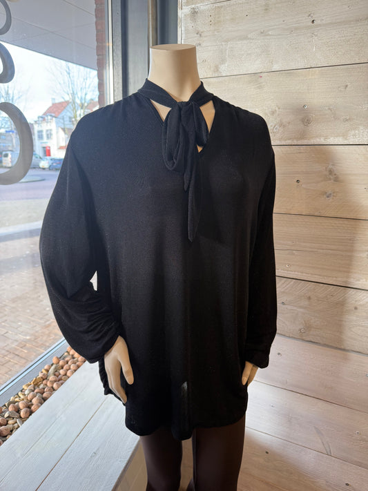 Glitter top 1 (zwart)
