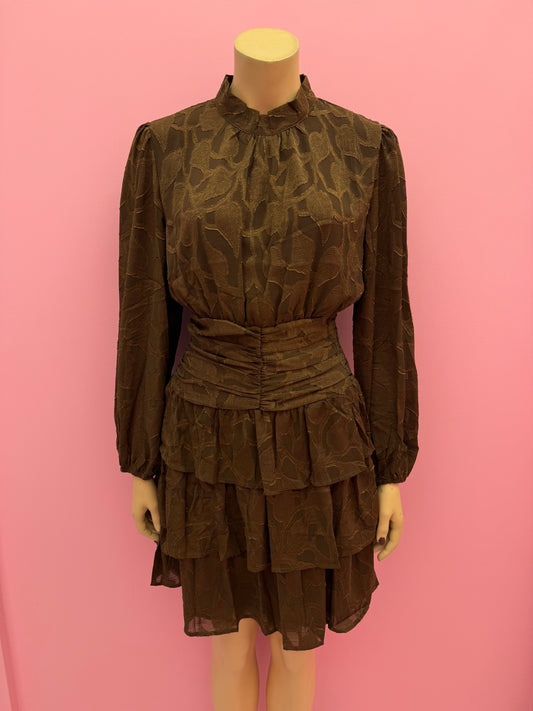 DRESS (BROWN)