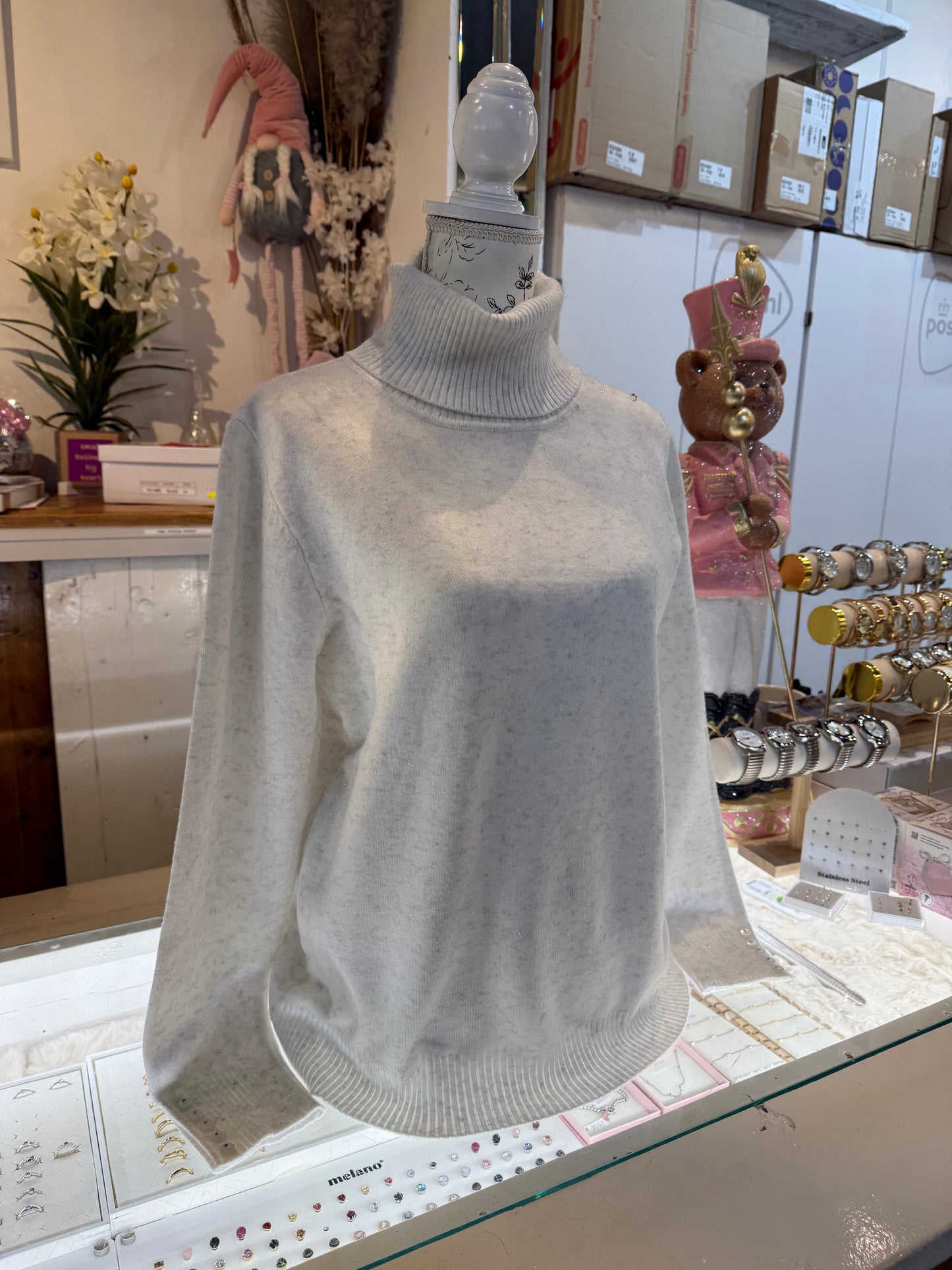 COLTRUI LUREX (CRÈME)