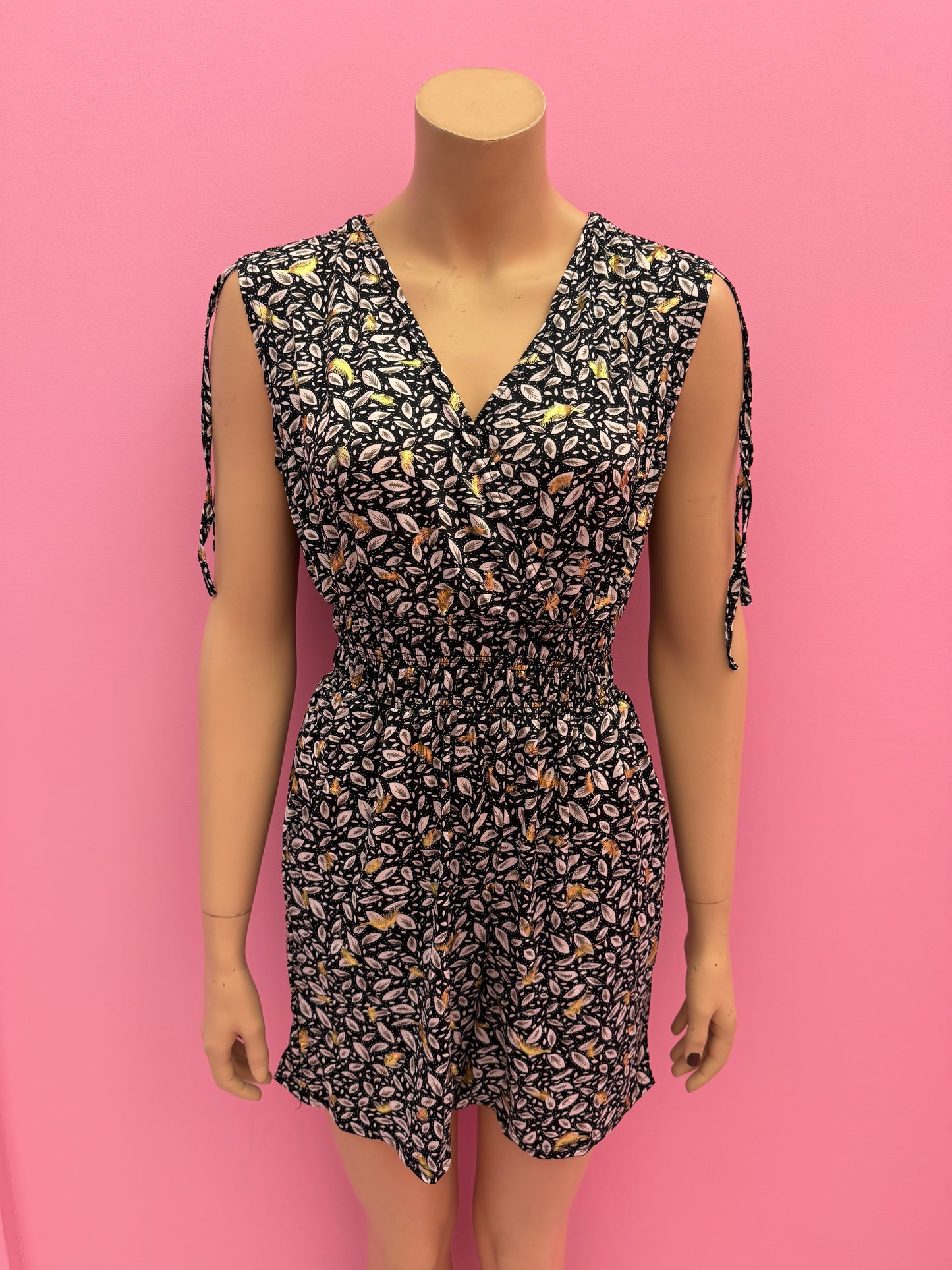 028-31 MAGIC PLAYSUIT (BLACK)