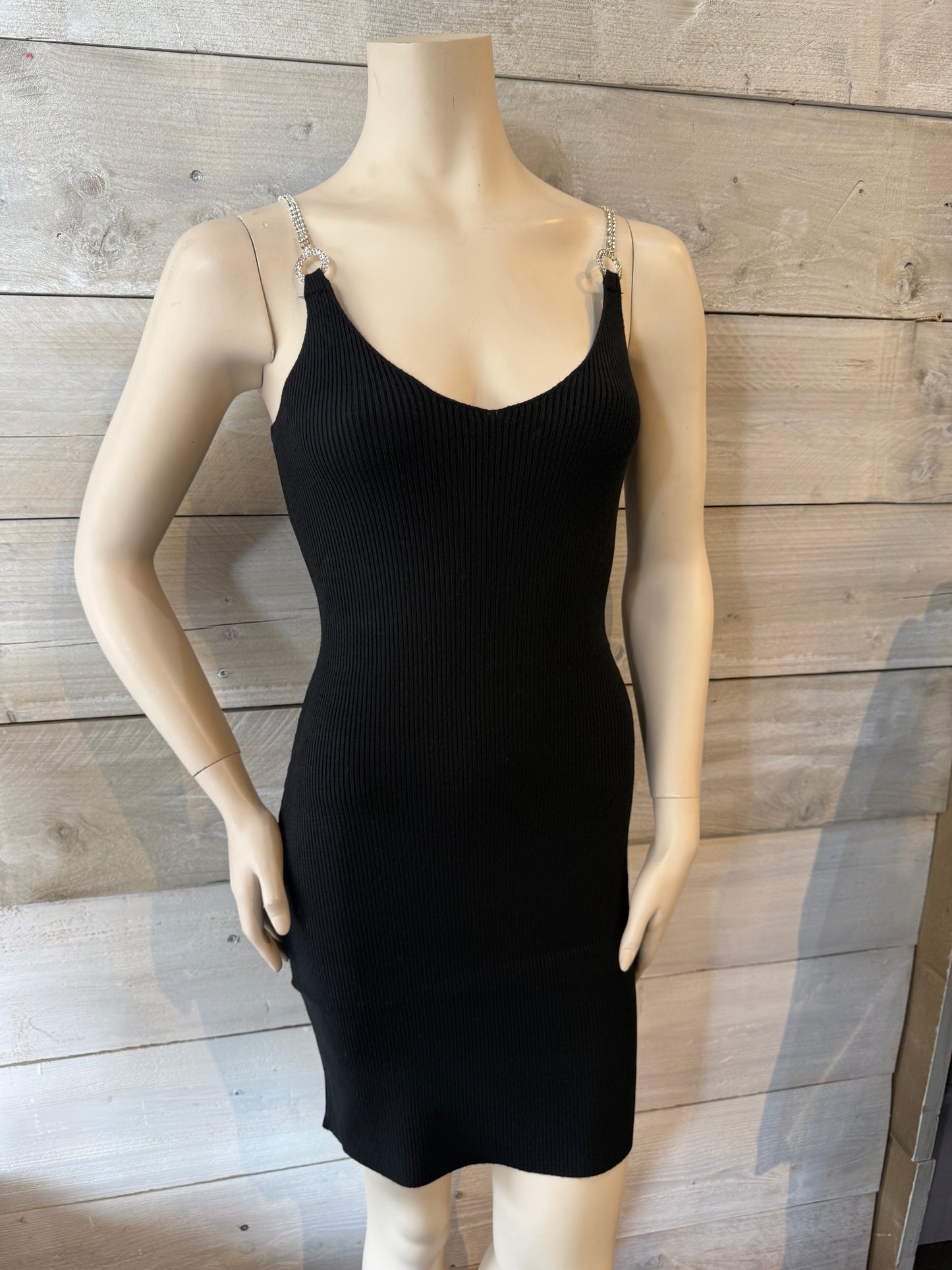 Jurk met bolero zwart