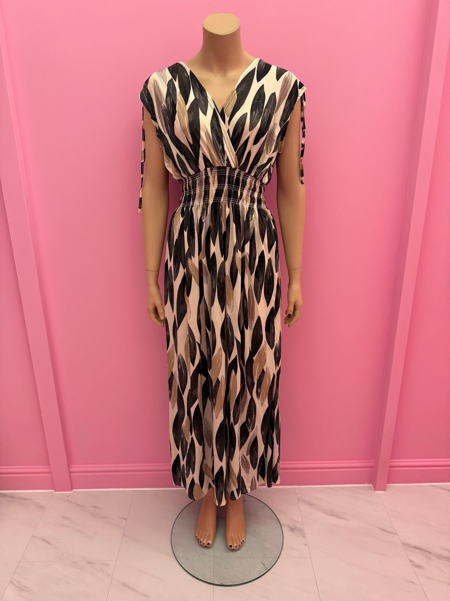 MAGIC DRESS LANG (ZWART)