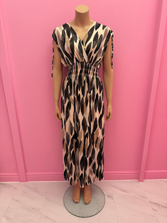 MAGIC DRESS LANG (ZWART)