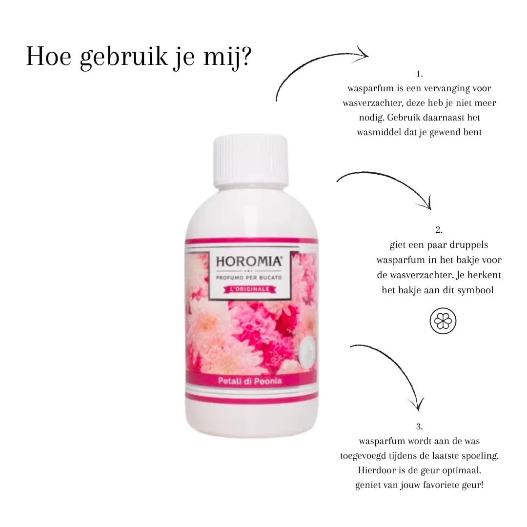 Horomia Wasparfum 500ML Petali di Peonia