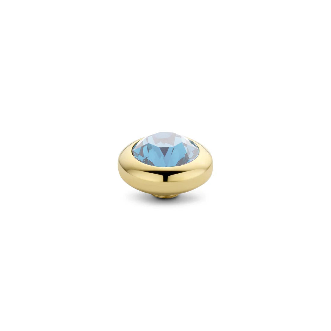 Melano Vivid Basic CZ Steentje 7 mm M01SR 9012 AQUAMARINE