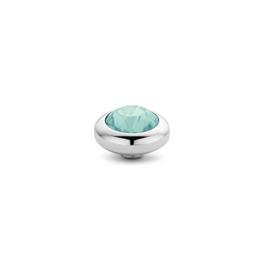 Melano Vivid Basic CZ Steentje 7 mm M01SR 9012 TURQUOISE