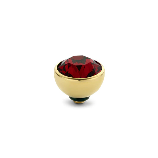 Melano Twisted Basic CZ Steentje 8 mm M01SR 5012 RUBY RED