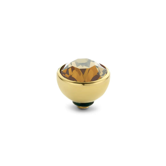 Melano Twisted Basic CZ Steentje 8 mm M01SR 5012 SALMON