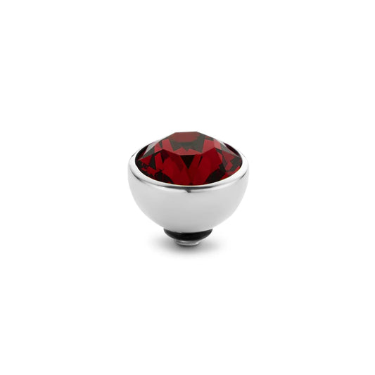 Melano Twisted Basic CZ Steentje 8 mm M01SR 5012 RUBY RED