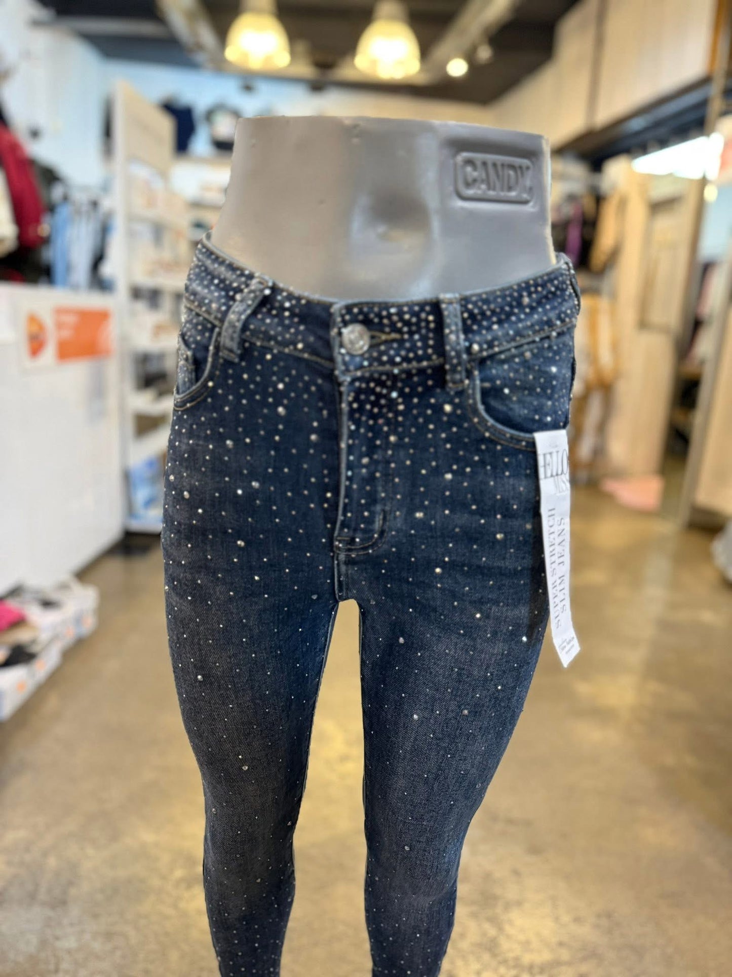 Jeans Glitter Hello Miss