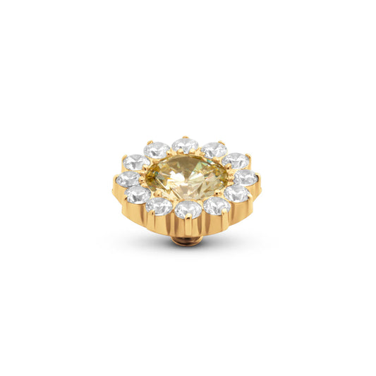 Melano Twisted Slay Steentje GOUD Lemon TMG2