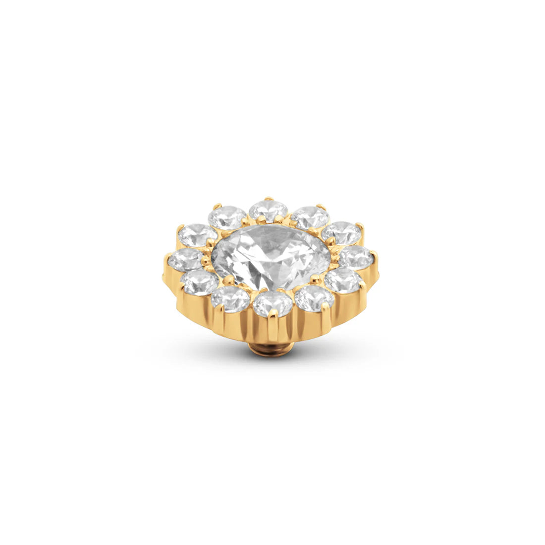 Melano Twisted Slay Steentje GOUD Crystal TMG2