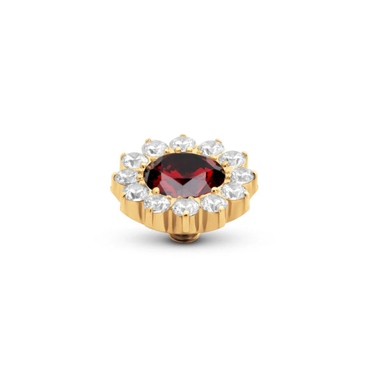 Melano Twisted Slay Steentje GOUD D.D-Garnet TMG2