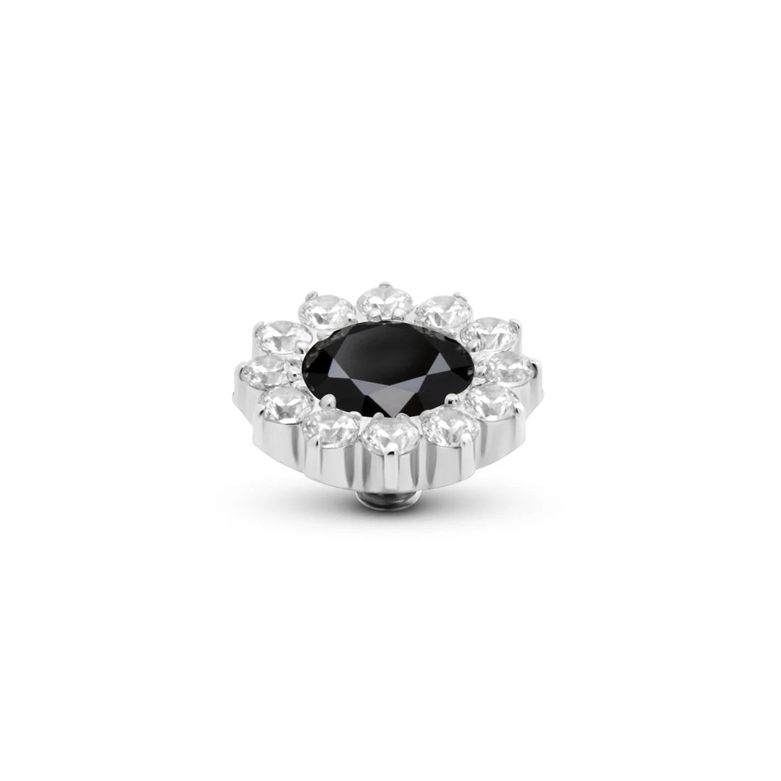 Melano Twisted Slay Steentje ZILVER Coffee TMG2