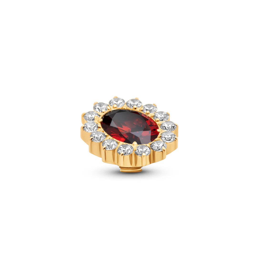 Melano Twisted Dynasty Steentje GOUD D.D-Garnet TMH1