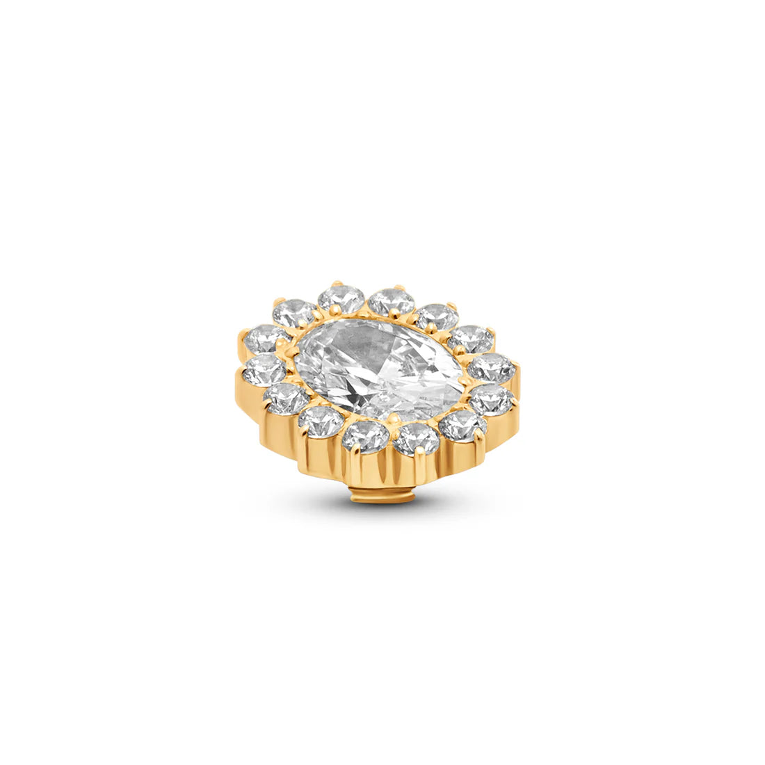 Melano Twisted Dynasty Steentje GOUD Crystal TMH1