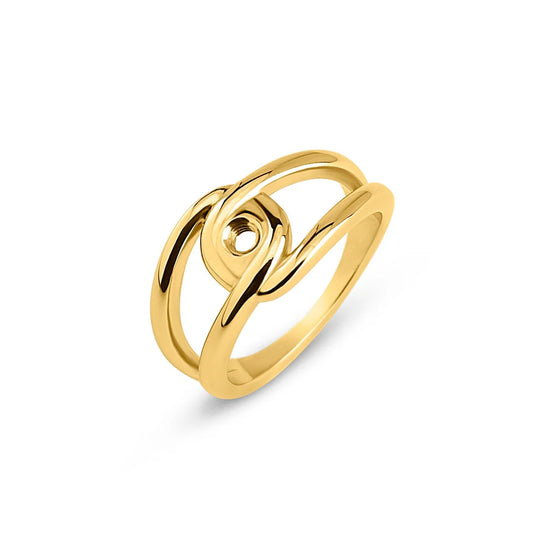 Melano Twisted Tori Ring GOUD