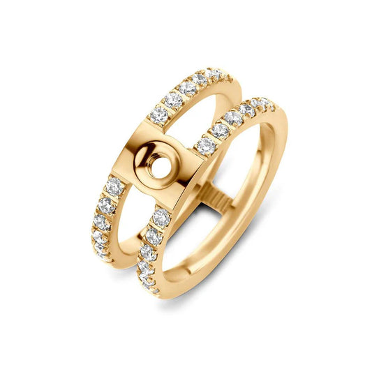 Melano Twisted Trista CZ Ring GOUD