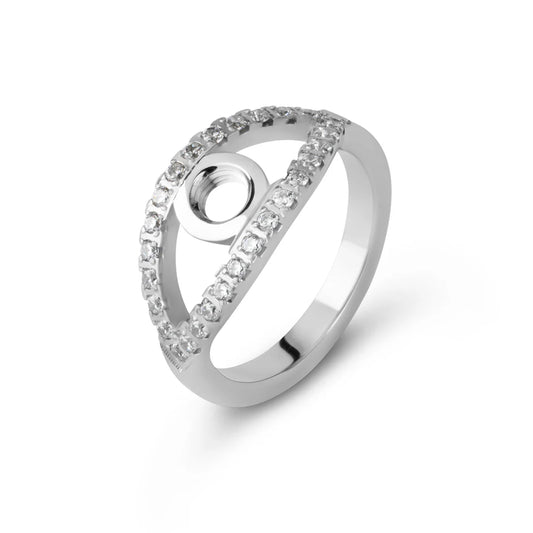 Melano Vivid Vienne CZ Ring ZILVER