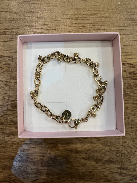 Melano Twisted armband NO. 9 GOUD