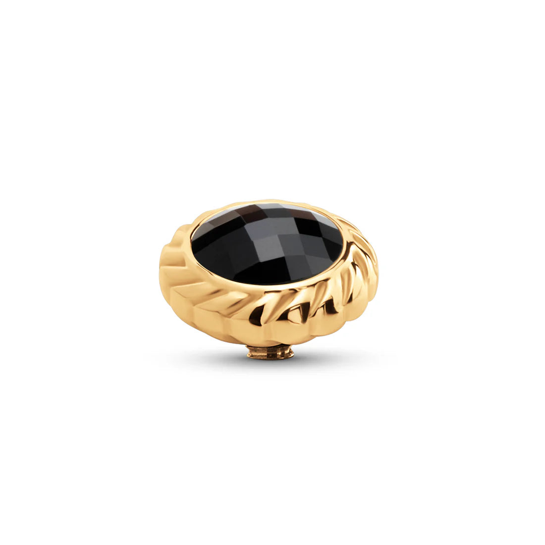 Melano Twisted Majestic Steentje GOUD Black